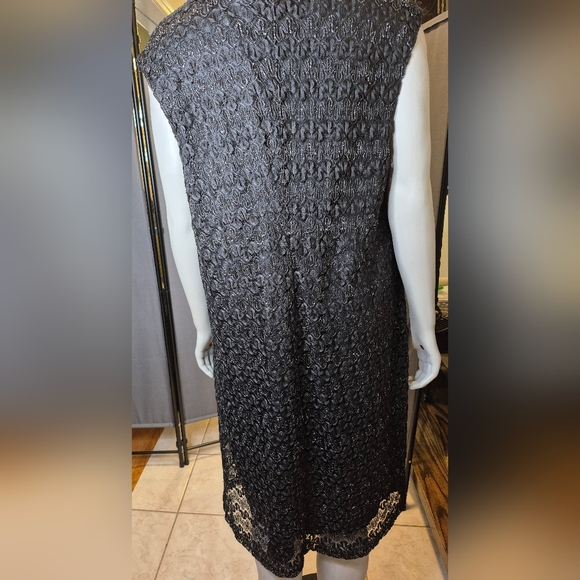 Connected Woman Cute Black Dress  glitters - Picture 16 of 16